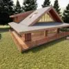 150 m2 Ahşap Villa Modeli