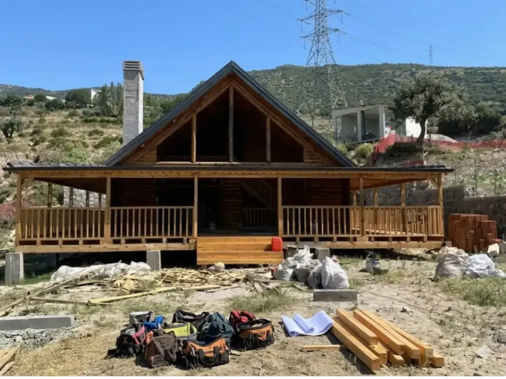 162 m2 Tomruk Ev ön Model