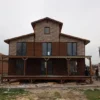 195 m²'lik bu lüks ahşap evi