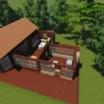 Arka cephe salon görünüm