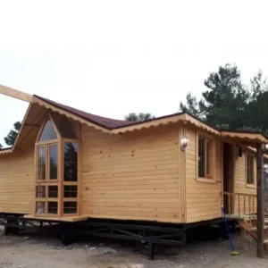 Tek katlı ev 2+1 Tiny House ahşap karavan