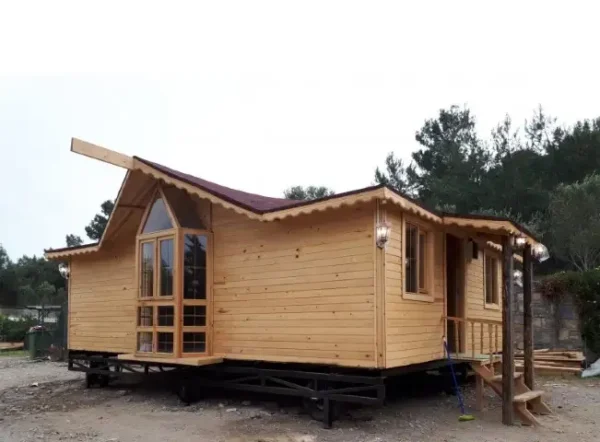 Tek katlı ev 2+1 Tiny House ahşap karavan