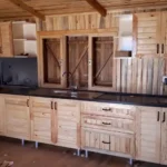 70 m2 Ahşap Ev Mutfak görseli