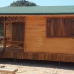 70 m2 Ahşap Ev Yan Görsel