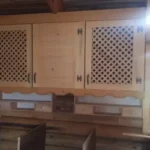 70 m2 tomruk ev mutfak