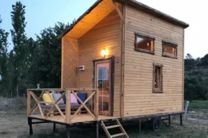 İzmir Seferihisar Sığacıkta yaptığımız Dost Ahşap karavan görseli