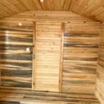 Küçük Ahşap Bungalov İç Bölüm