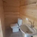 Küçük Ahşap Bungalov İç Görseli