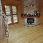 Ahşap Taş Ev Salon