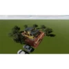 Ahşap ev 3D modelleme, sarı ahşap villa, ahşap ev projesi çizimi