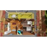 Anahtar Teslim Ahşap Ev Çizimi