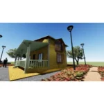 Anahtar Teslim Ahşap Ev Çizimi