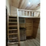 Taşınabilir Ahşap Yürüyen Ev