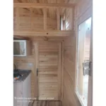 Taşınabilir Ahşap Yürüyen Ev