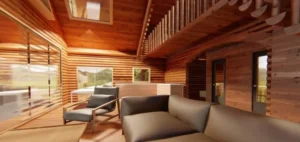 150 m² Modern Tasarım Ahşap Villa - Görsel 7