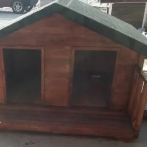 Çiftli Konfor: İkili Köpek Kulübesi