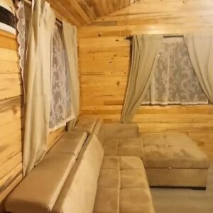 Salon iç tarafı Bungalov Ev