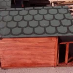 Ahşap köpek kulübesi çatı görseli