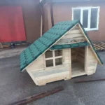 Çatısı Yeşil Şıngıl Ham Ön Görünüş