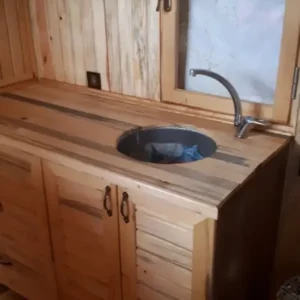 Ahşap mutfak tezgah