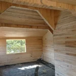 Ahşap ev iç imalat aşaması