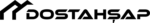 Dost Ahşap siyah ile yazılmış isim logosu