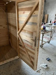 1.8 m2 Bahçe Deposu - Küçük Alanlar İçin Ahşap Kiler Modeli - Görsel 2
