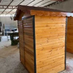 Tek kapılı depo ahşap modeli