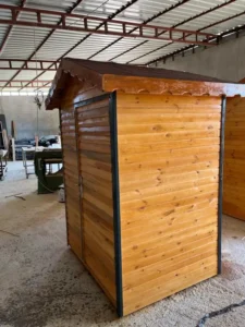 Tek kapılı depo ahşap modeli
