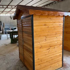 Tek kapılı depo ahşap modeli