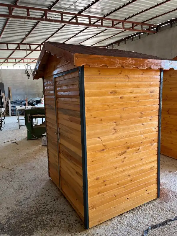 Tek kapılı depo ahşap modeli