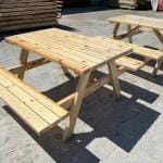 Piknik Masası Ahşap - Görsel 4