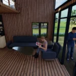 Ahşap Bungalov Ev - Görsel 5