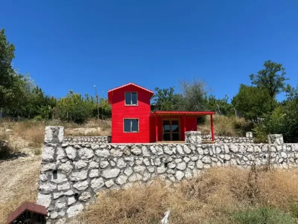54 m2 ahşap bungalov ev