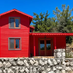 54 m2 Ahşap Bungalov Ev