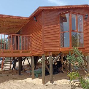 80 m2 Ahşap Bungalov Ev