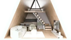 85 m2 Ahşap Bungalov Ev - Görsel 5