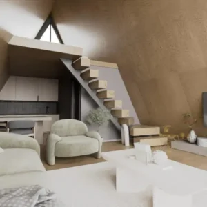 85 m2 Ahşap Bungalov Ev - Görsel 6