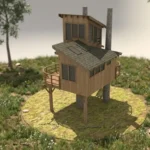 22 m² Ağaç Üstü Ahşap Ev