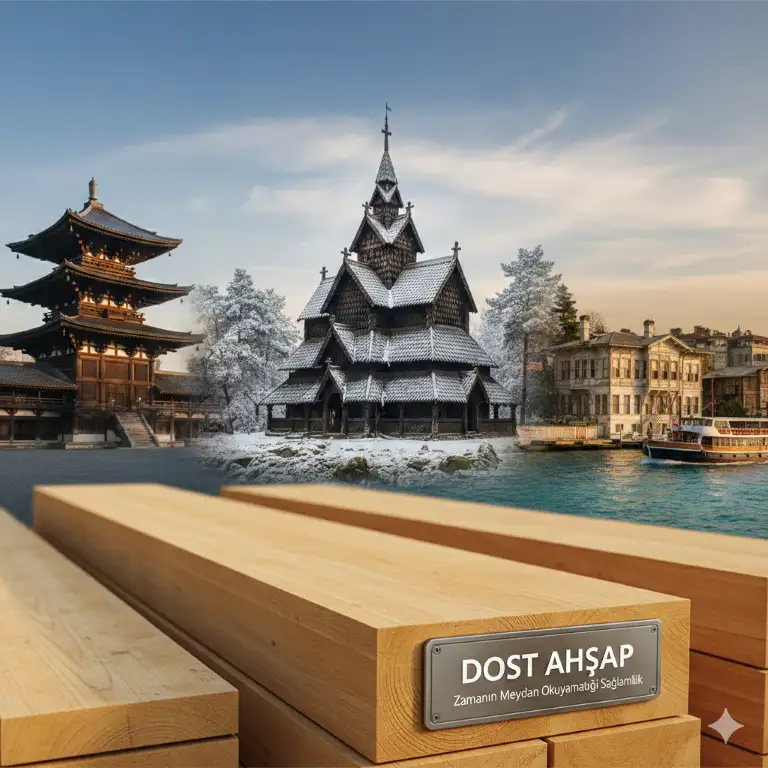 Tarihi dayanıklı ahşap yapılar ve uzun ömürlü ahşap ev modelleri - Dost Ahşap