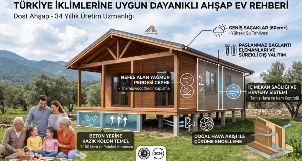 Ailem İçin Dayanıklı Bir Ahşap Ev Arıyorum