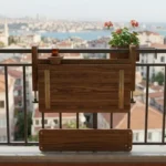 Katlanır Balkon Masası - Görsel 4