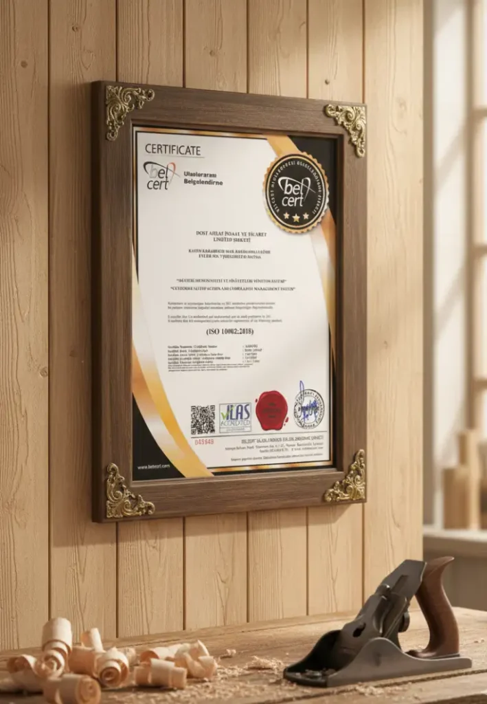 Müşteri Memnuniyeti Sertifikası