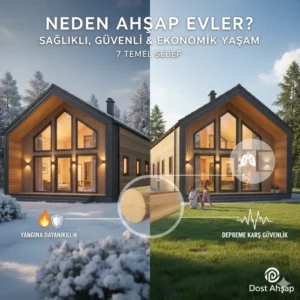 Neden Ahşap Ev? Tercih Etmeniz İçin 3 Önemli Sebep | Dost Ahşap