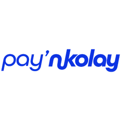 Mavi renkte logo tasarımı.